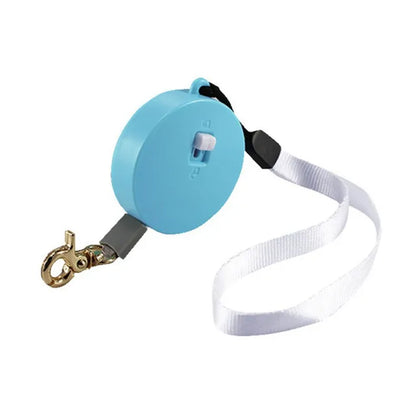 Dog Leash Automatic Retractable Cute Mini Portable Nylon Leash Outdoor Walking Suitable for Small Medium-Sized Dog Pet Leash